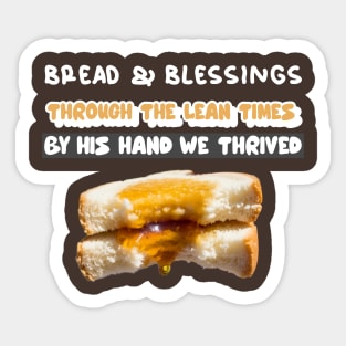 Bread & Blessings Sticker
